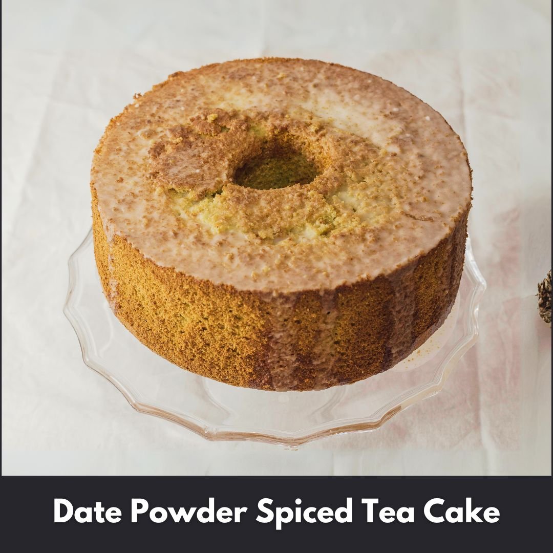 Date Powder Spiced Tea Cake