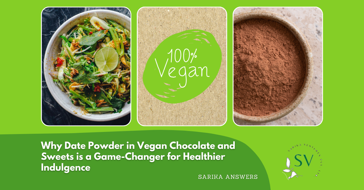 Date Powder in Vegan Chocolate