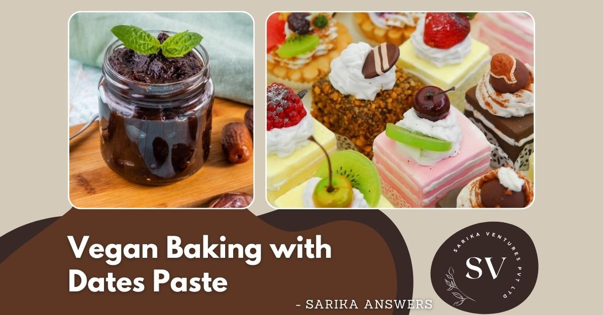 Vegan Baking with Dates Paste